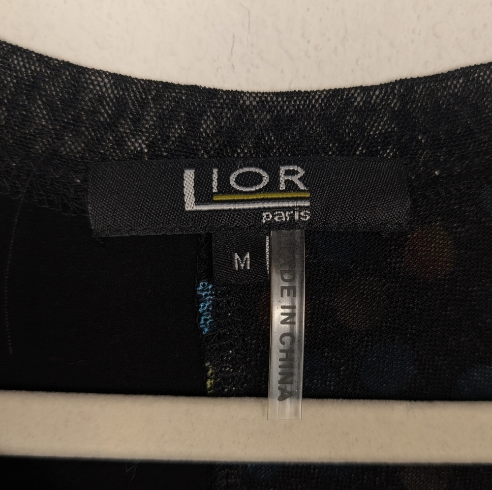 Lior Paris Black Multicolor Patchwork Lagenlook T… - image 7